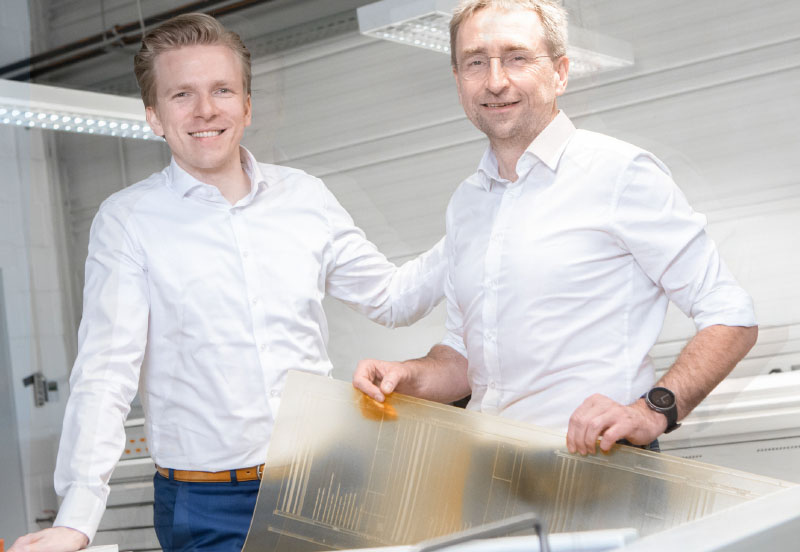 Carl Ostermann Erben GmbH fertigt Druckplatten, die mittels Bellissima DMS Screening hergestellt werden